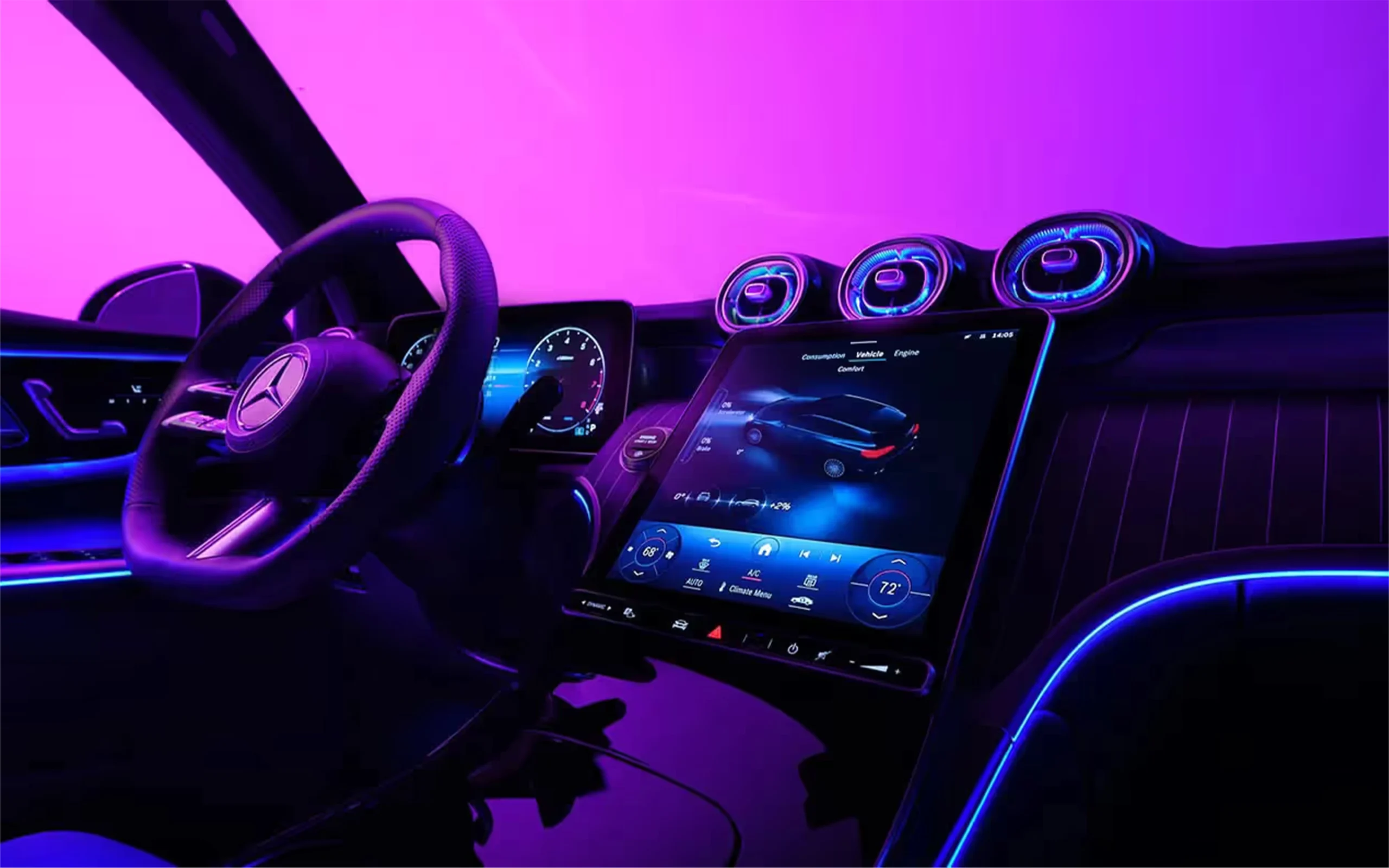 Mewah dan Nyaman: Upgrade Interior Mobil dengan Ambient Light